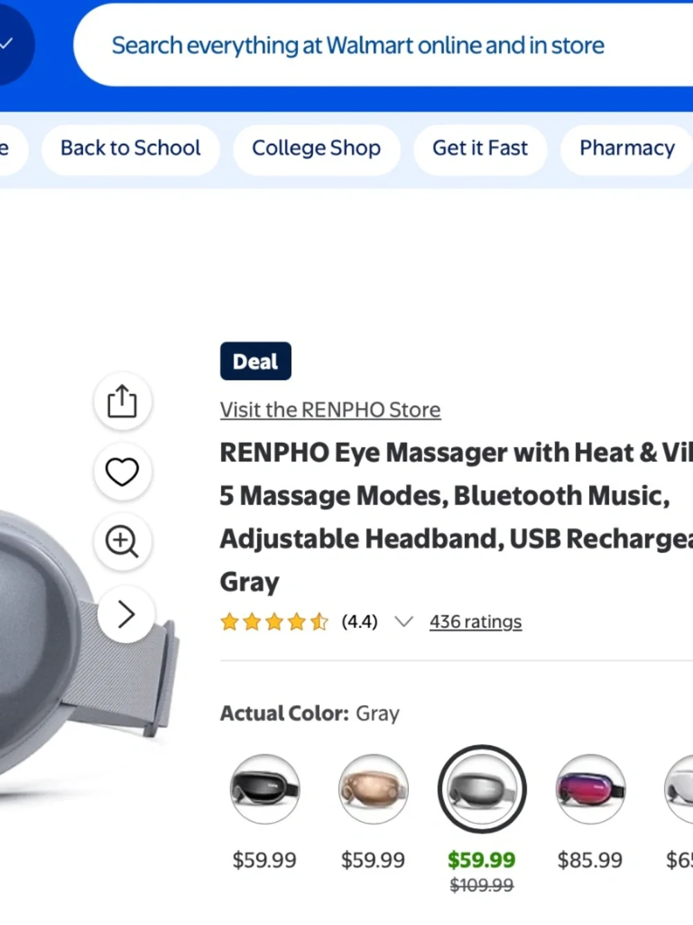 Renpho Eye Massager